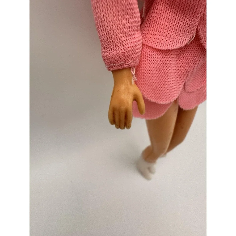 Vintage 1968 Princess‎ Grace Doll Hong Kong Clone Pink Dress White Boots